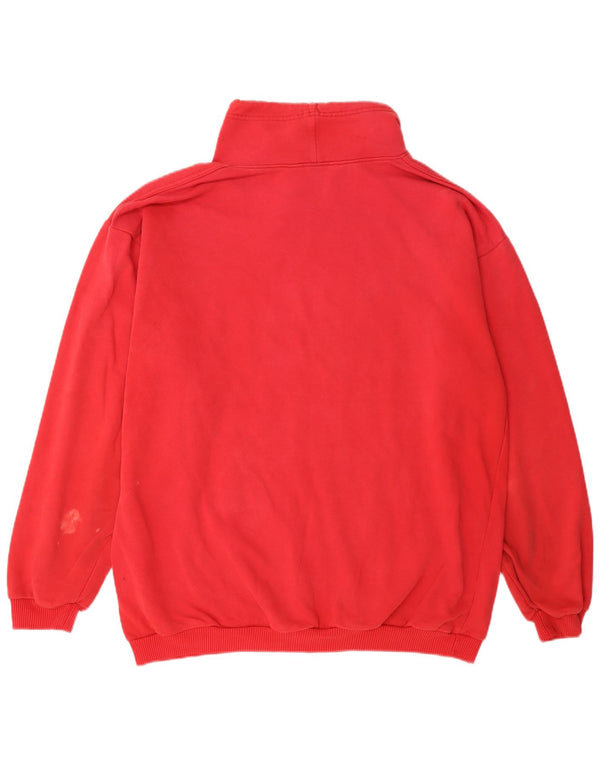 Marks & Spencer Womens Relaxed Fit Sweatshirt Jumper UK 16/18 Large Red