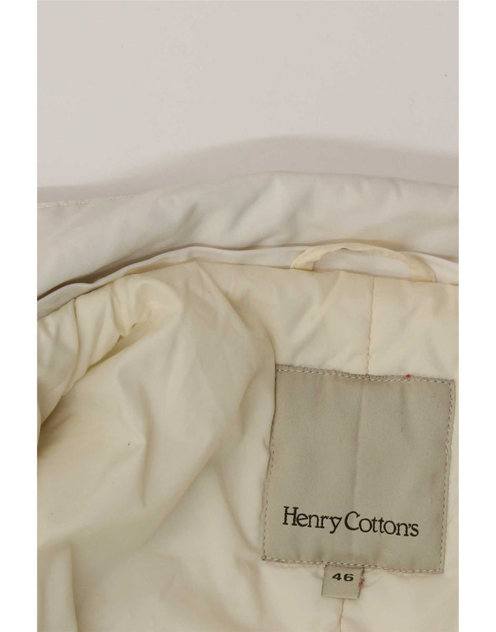 Henry Cottons Kvinder Utility Jacket IT 46 Large White Polyester