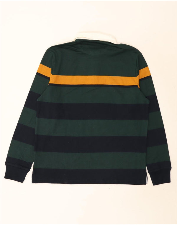 Marks & Spencer Mens Rugby Polo Shirt Large Multicoloured Striped