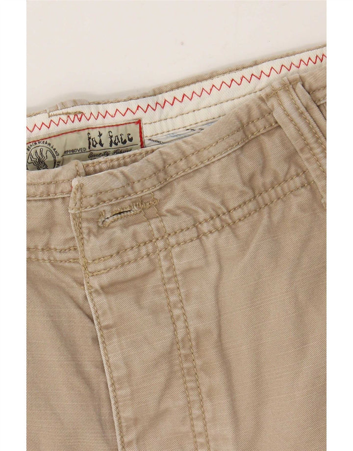 Fat Face Mens Casual Shorts Medium W32 Beige Cotton