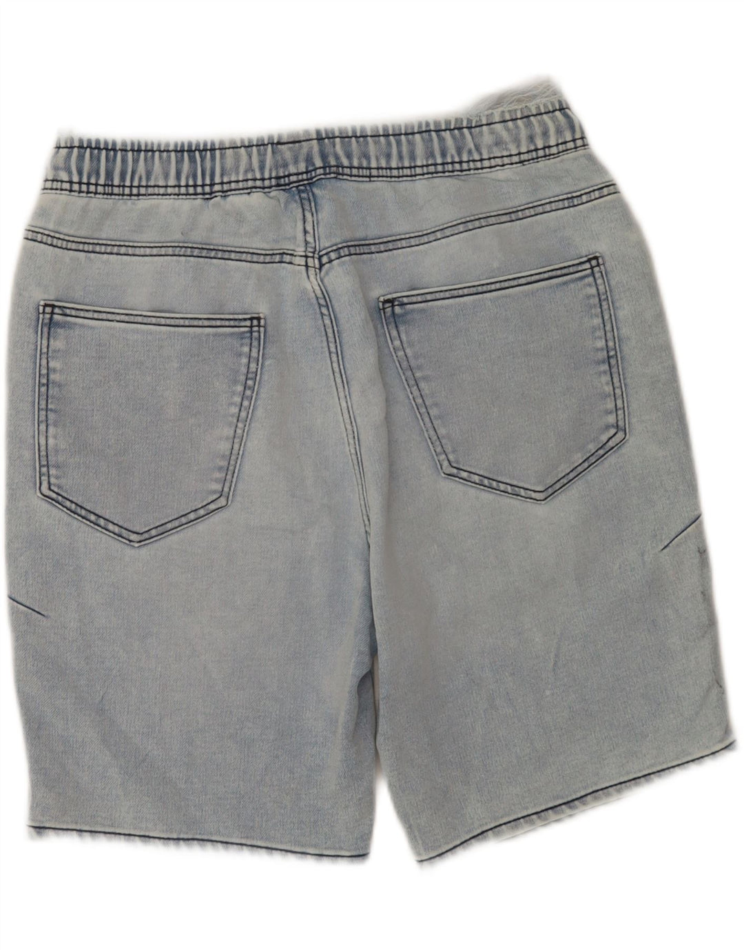 Zara Damen Denim-Shorts, Größe L, W32, Blau