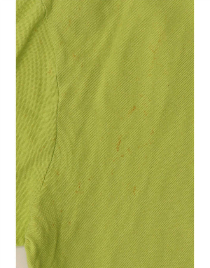 Diadora Mens Polo Shirt Small Green Cotton