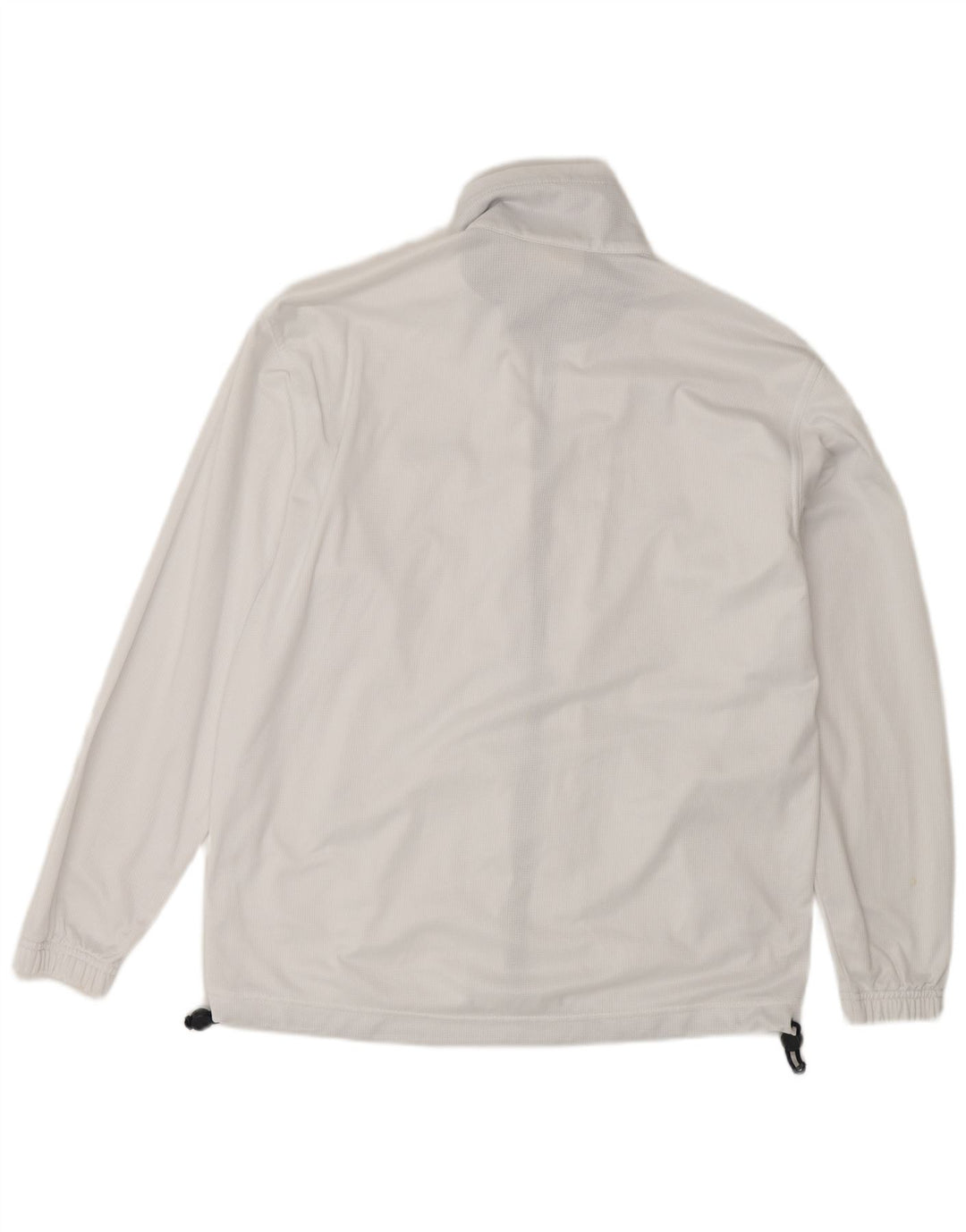 ASICS Mens Loose Fit Tracksuit Top Jacket XS White Polyester