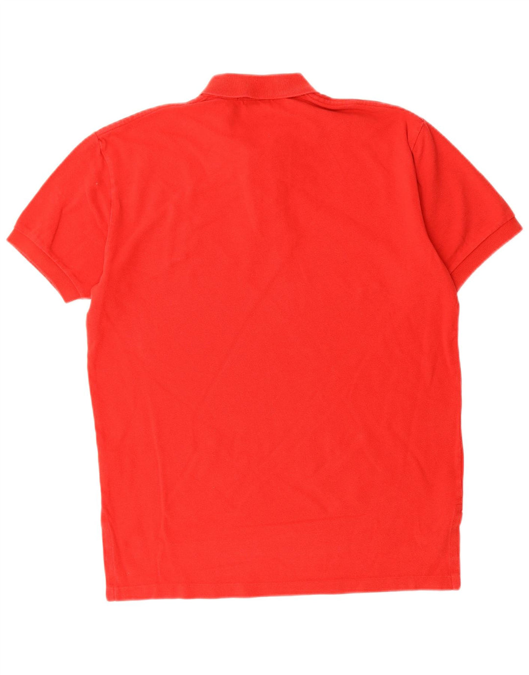 POLO RALPH LAUREN Mens Polo Shirt Medium Red Cotton