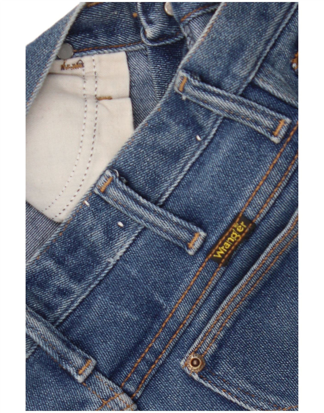 Blugi drepti pentru bărbați Wrangler W28 L28 albastru