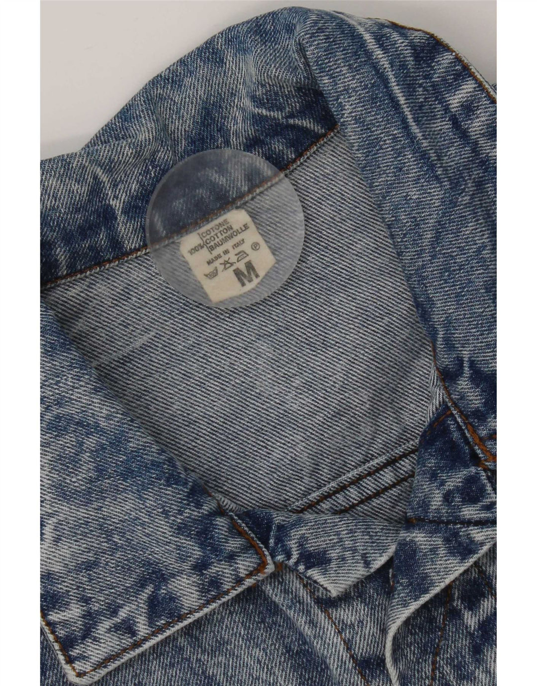 Μπουφάν Wild Mens Denim UK 38 Medium Blue Cotton