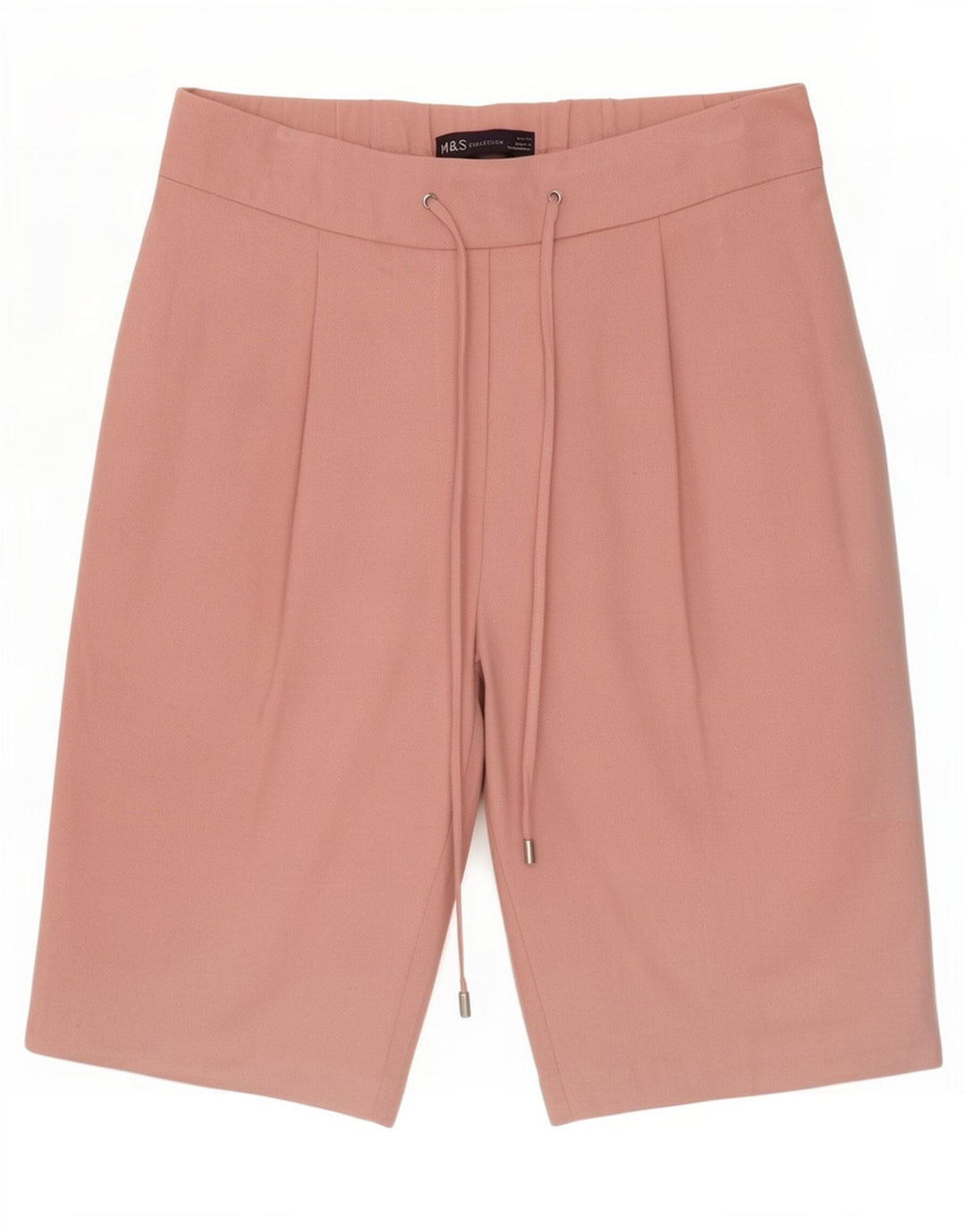 Женские шорты-бермуды Marks & Spencer UK 12, средний W30, розовый полиэстер