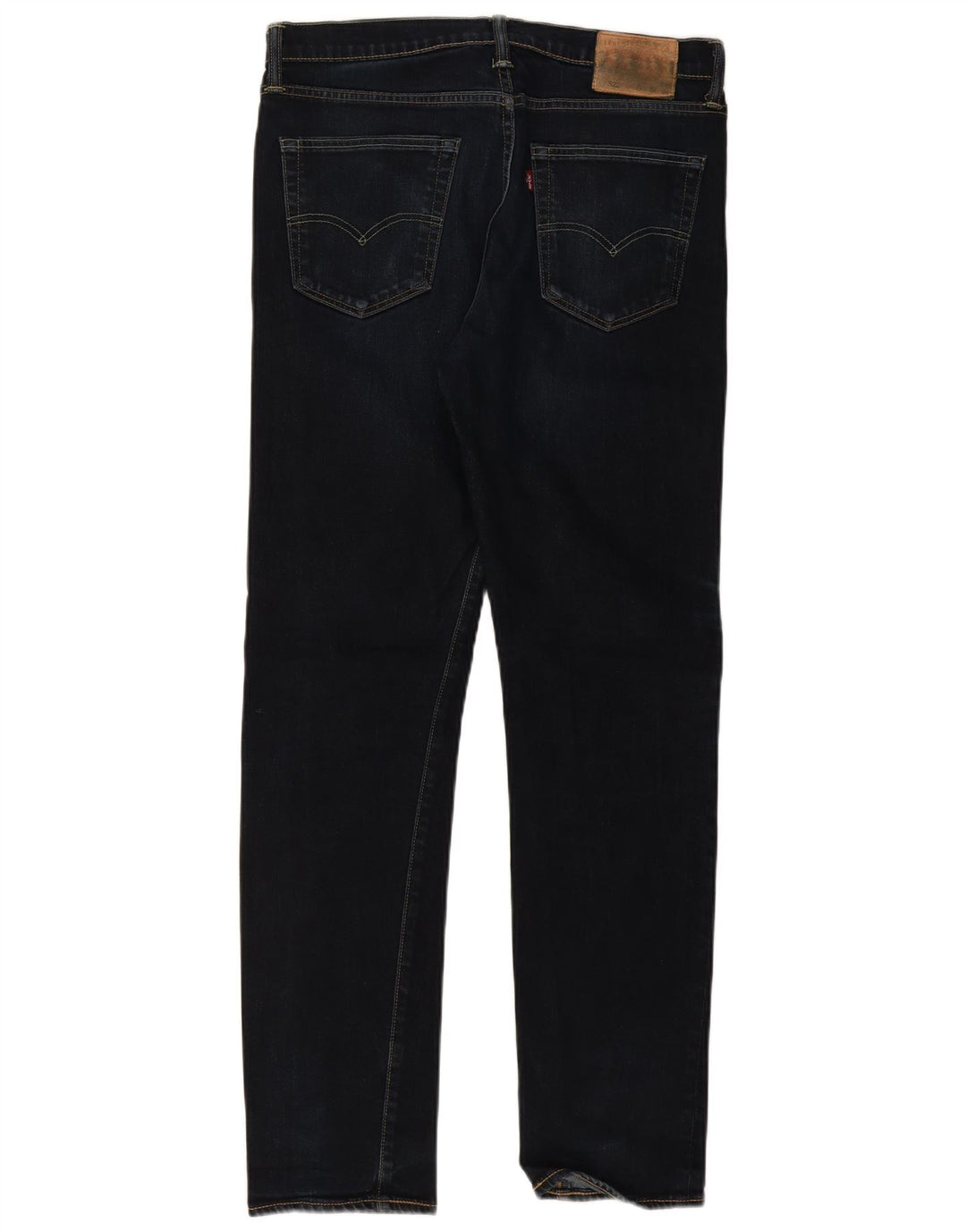 Levi's Mens 522 Slim Jeans W34 L34 Navy Blue Cotton