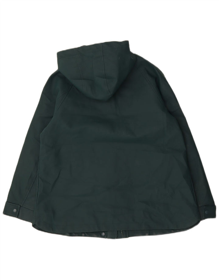 John Lewis Damen-Windbreakerjacke mit Kapuze, UK 14, Größe L, Grün, Polyester