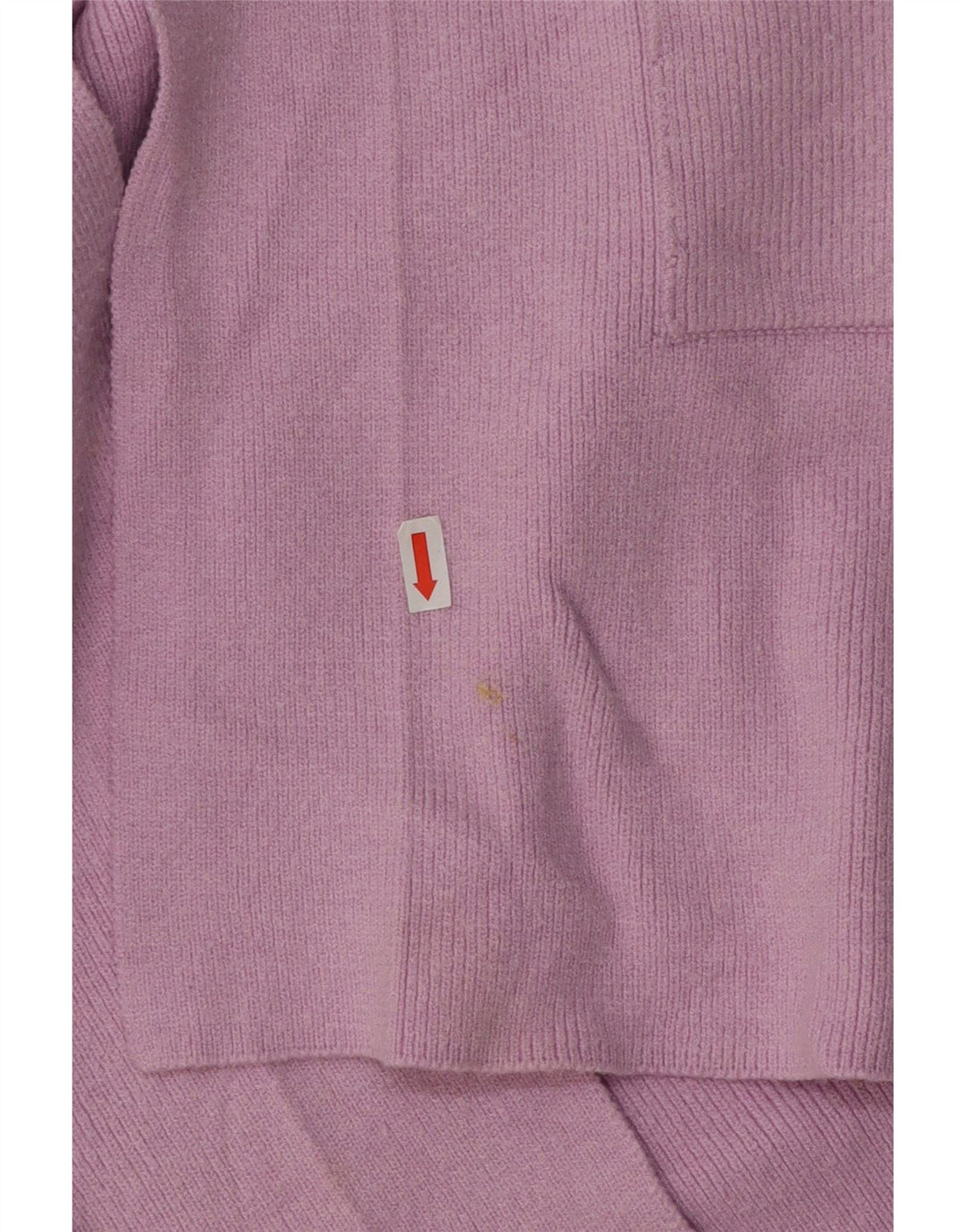 Marks & Spencer Womens Longline Open Cardigan Sweater UK 12 Medium Pink