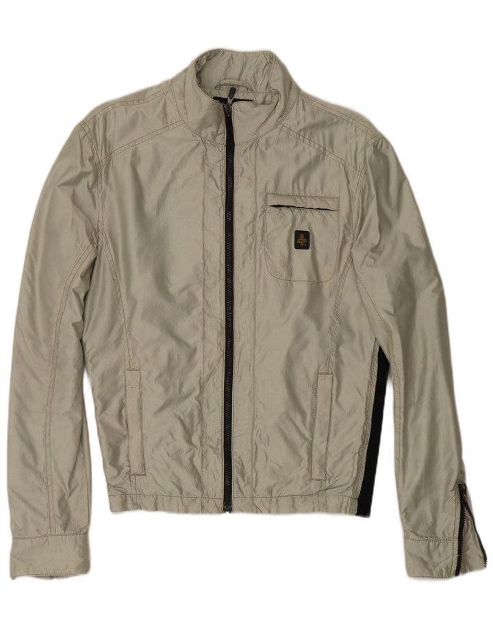Refrigiwear Womens Cruz Bomber Jacket UK 14 Medium Khaki Colourblock