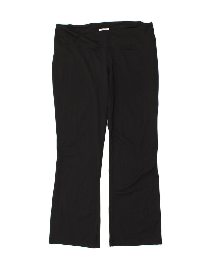 COLUMBIA Womens Tracksuit Trousers UK 18 XL  Black Polyester Vintage Columbia and Second-Hand Columbia from Messina Hembry 
