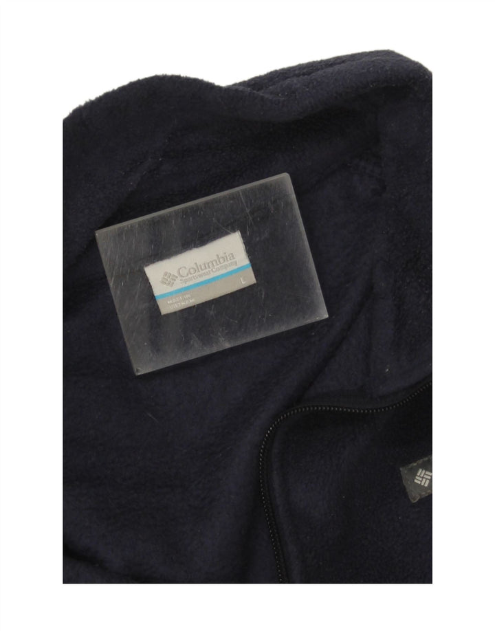 Columbia Damen Fleecejacke UK 16 Large Marineblau Polyester