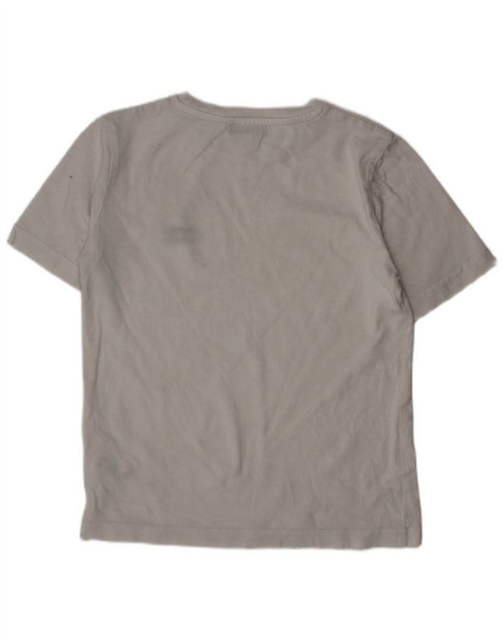 Hugo Boss Boys T-Shirt Top 5-6 Years White Cotton