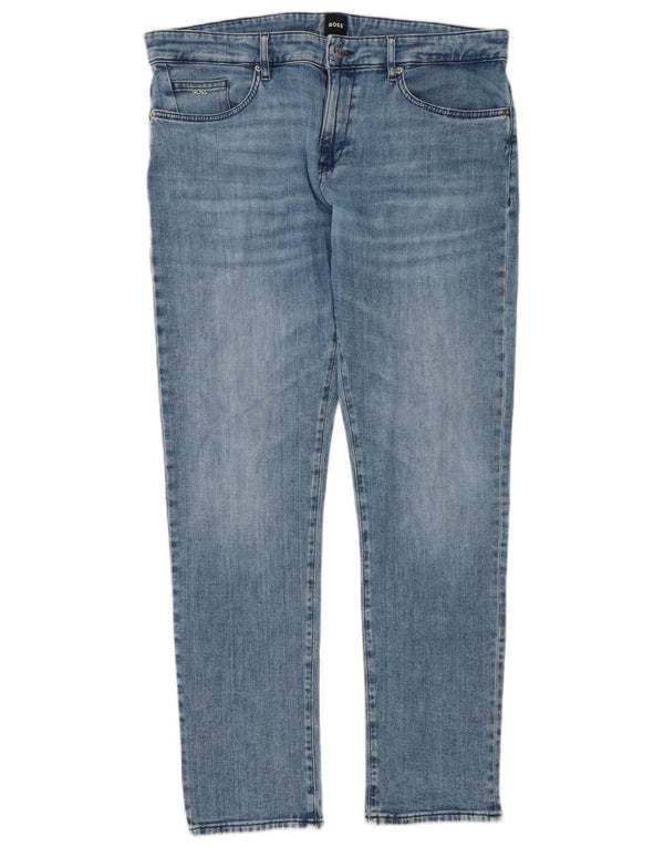 Hugo Boss Mens Delaware Slim Jeans W36 L32 Blue