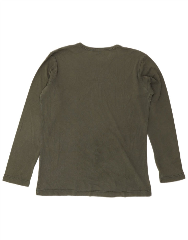 Replay Herren Graphic Top Langarm Large Khaki