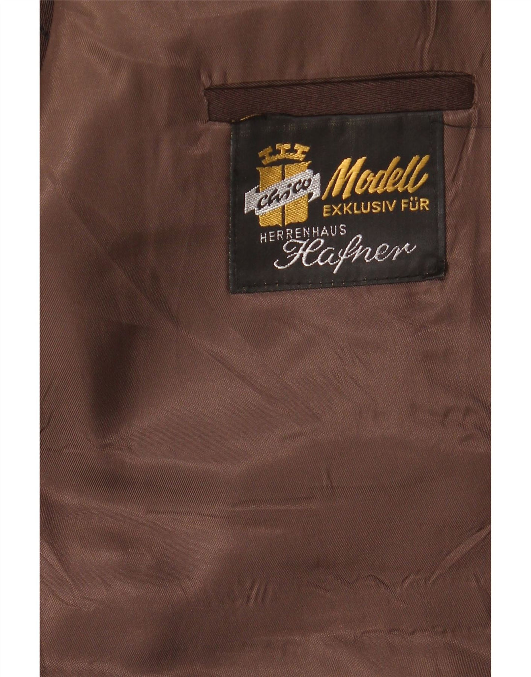 Vintage Womens Blazer Jacket UK 14 Medium Brown