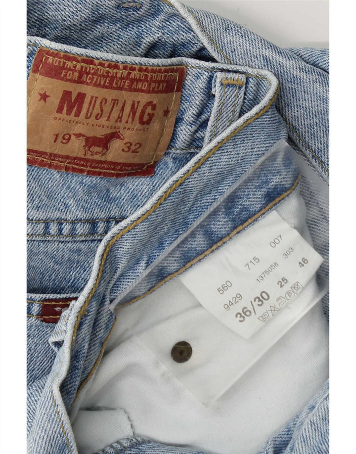 Jeans affusolati da uomo Mustang W36 L30 cotone blu
