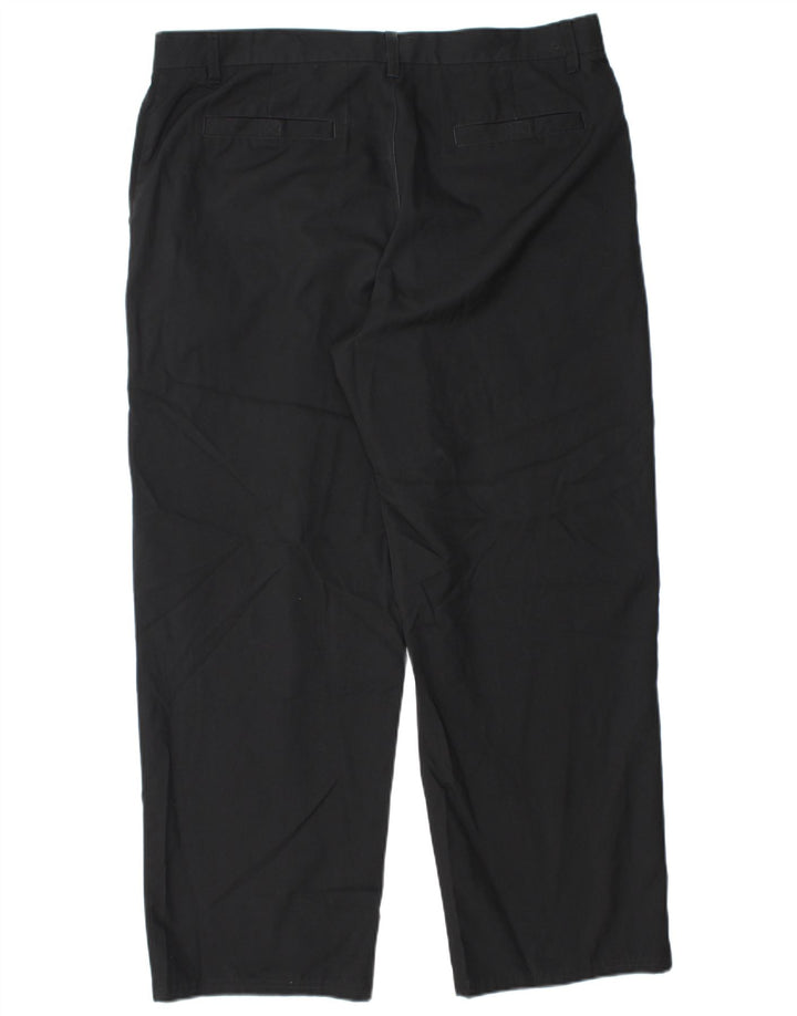 IZOD Herren Straight Cargo Hose W38 L30 Schwarz Polyester