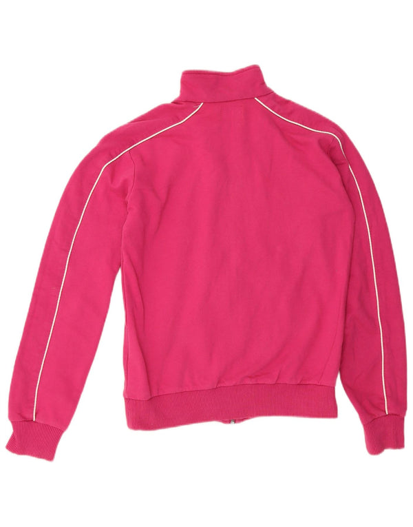 Kappa Veste de survêtement pour femme UK 14 Large Rose Coton Sports