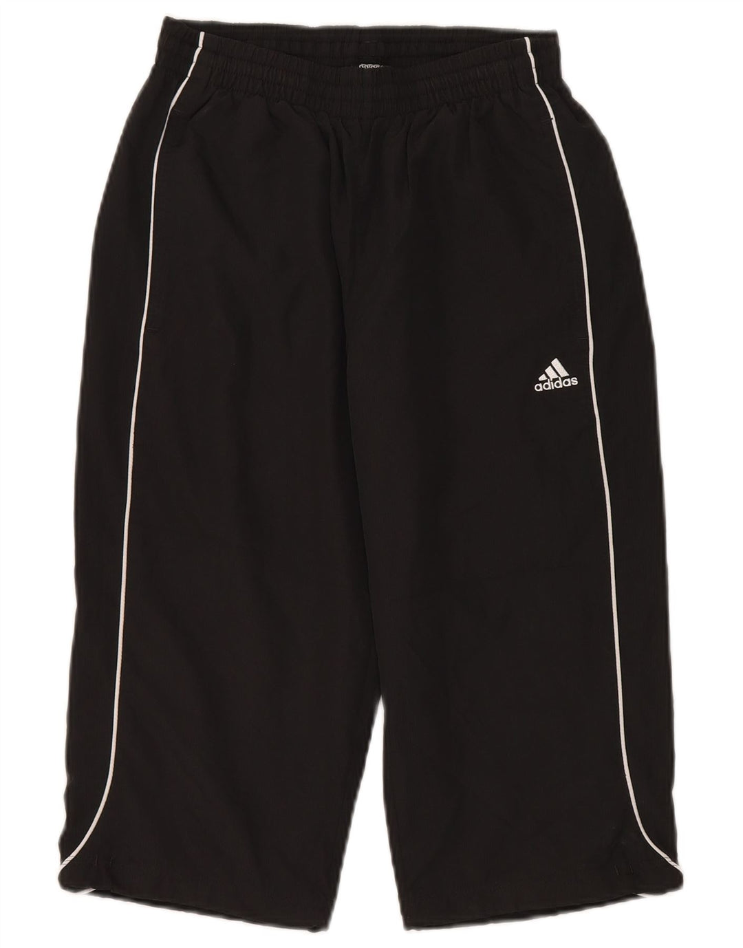 Adidas Boys Climalite Bermuda Sport Shorts 15-16 Years Black Polyester