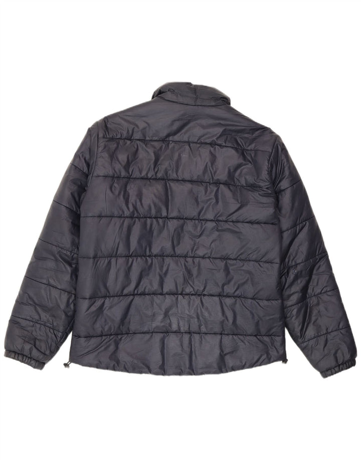 Jaqueta acolchoada masculina Levi's UK 38 poliéster azul marinho médio