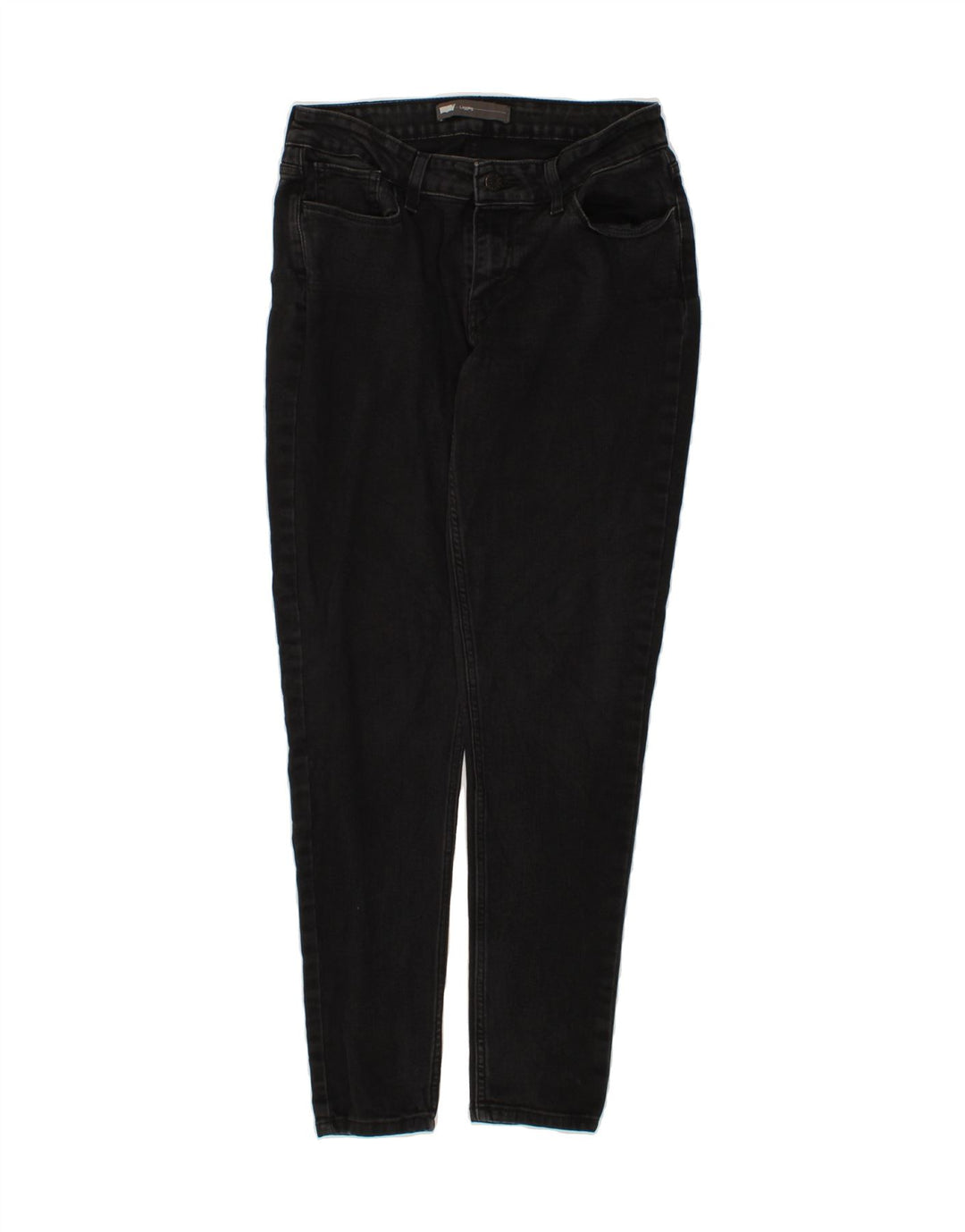LEVI'S Womens Jegging Jeans W29 L30 Black Cotton Vintage Levi's and Second-Hand Levi's from Messina Hembry 