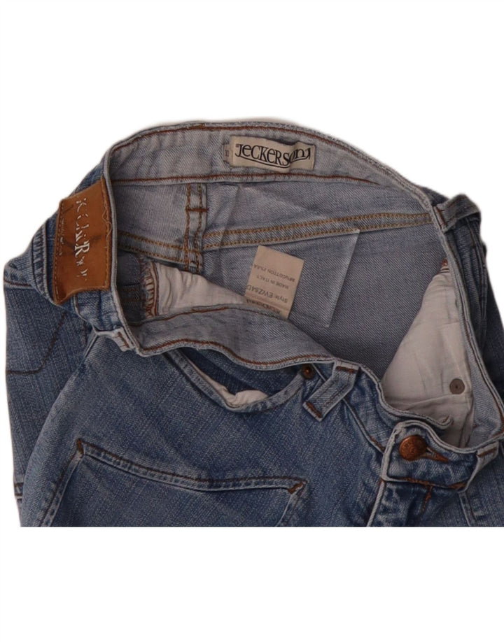 JECKERSON Womens Straight Jeans W30 L33 Blue Cotton Vintage Jeckerson and Second-Hand Jeckerson from Messina Hembry 