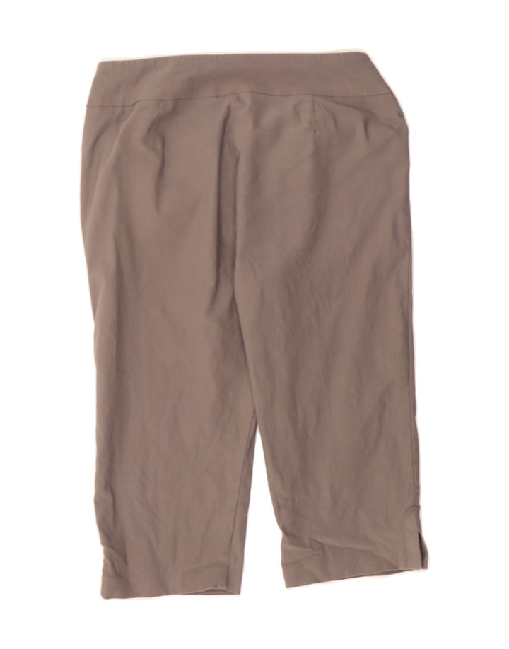 LEE Womens Sculpting Mid Rise Capri Trousers US 6 Medium W30 L17  Grey Vintage Lee and Second-Hand Lee from Messina Hembry 