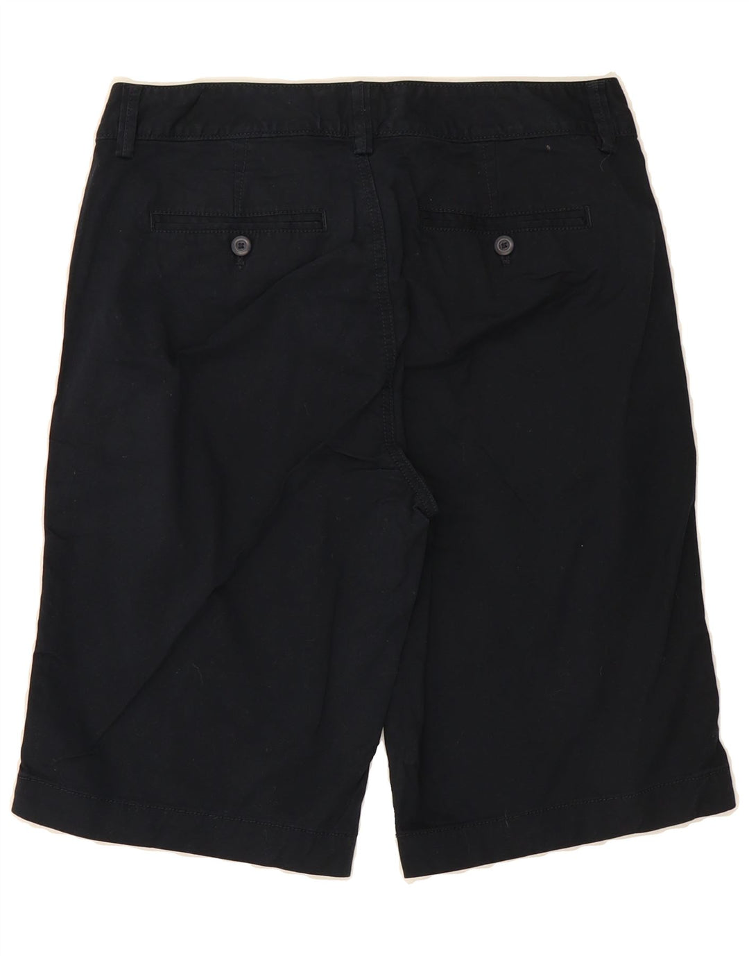 EDDIE BAUER Womens Chino Shorts US 8 Medium W30 Navy Blue Cotton Vintage Eddie Bauer and Second-Hand Eddie Bauer from Messina Hembry 