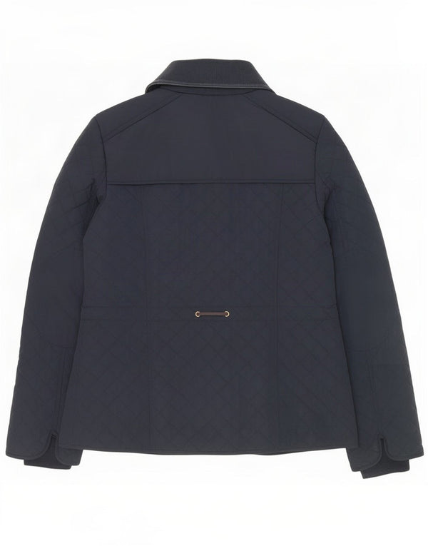 Laura Ashley Chaqueta acolchada para mujer UK 40 Grande Poliéster azul marino