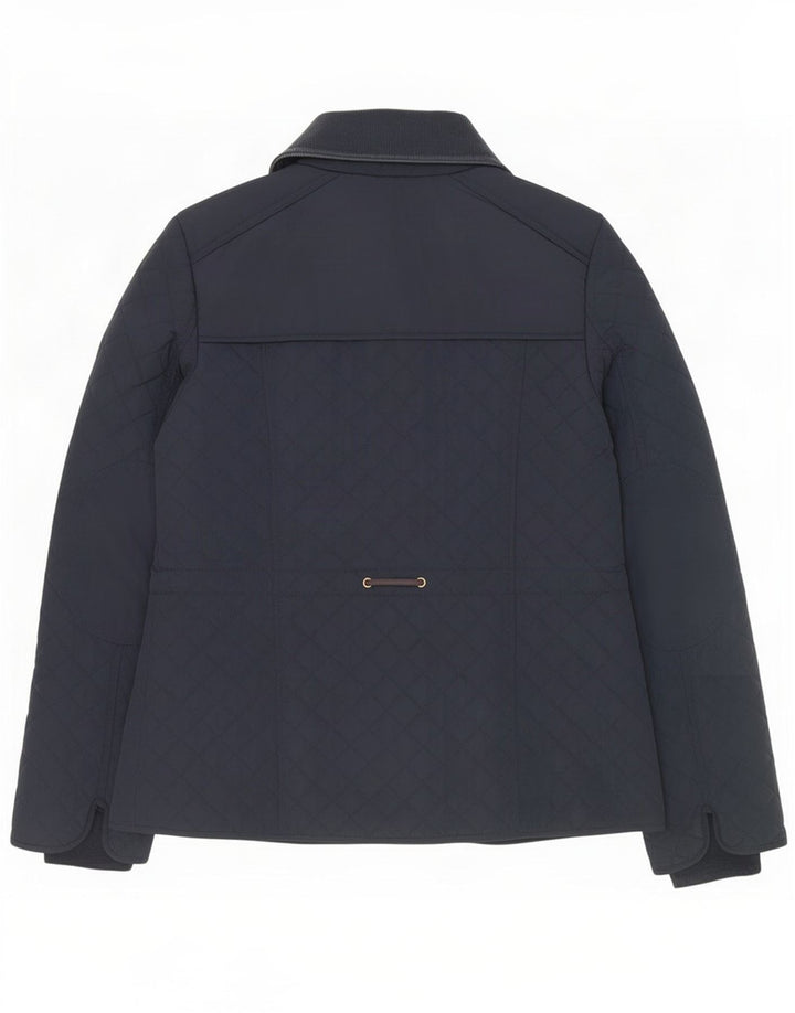Laura Ashley Chaqueta acolchada para mujer UK 40 Grande Poliéster azul marino
