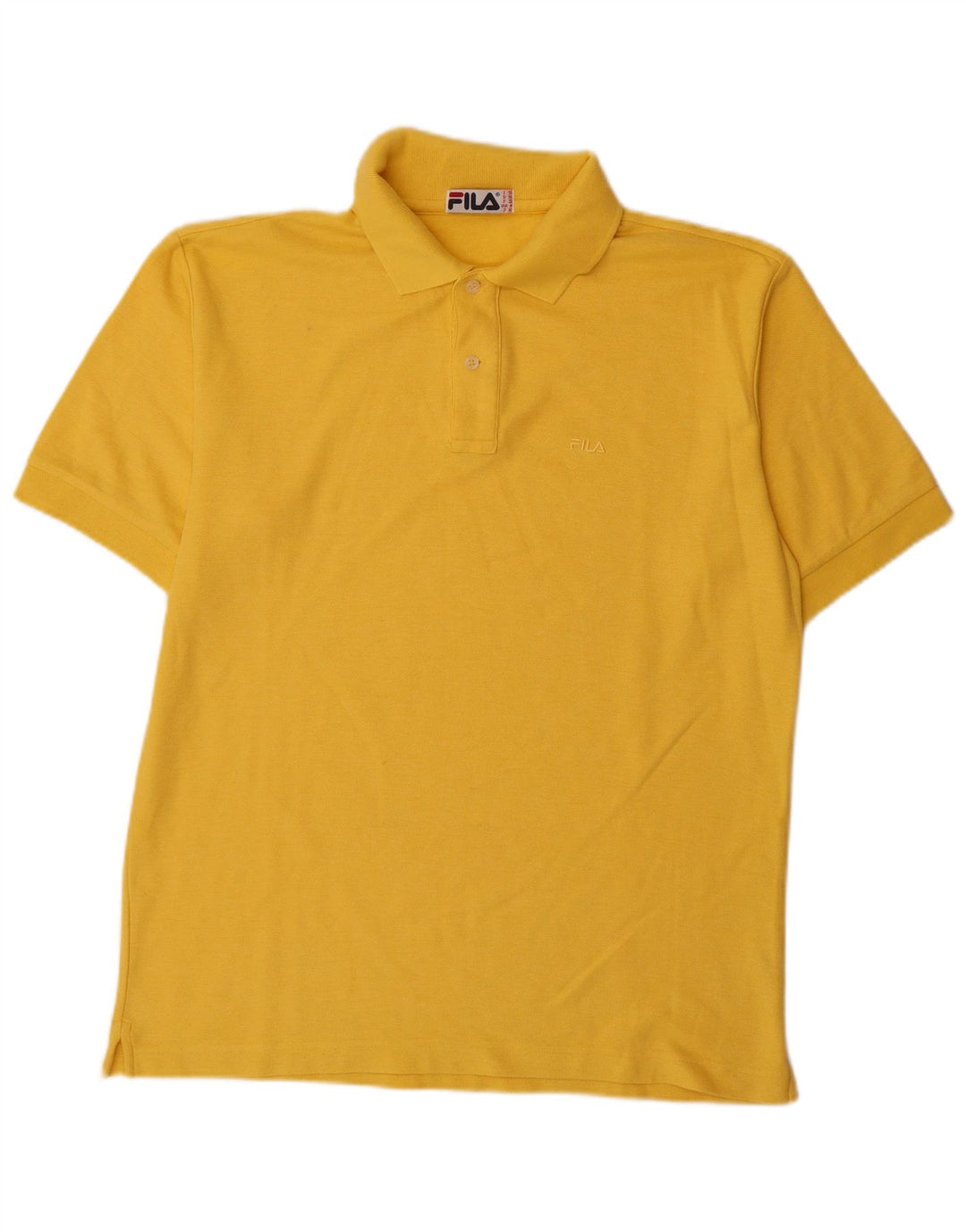 Fila Polo Homme IT 50 Coton Jaune Moyen