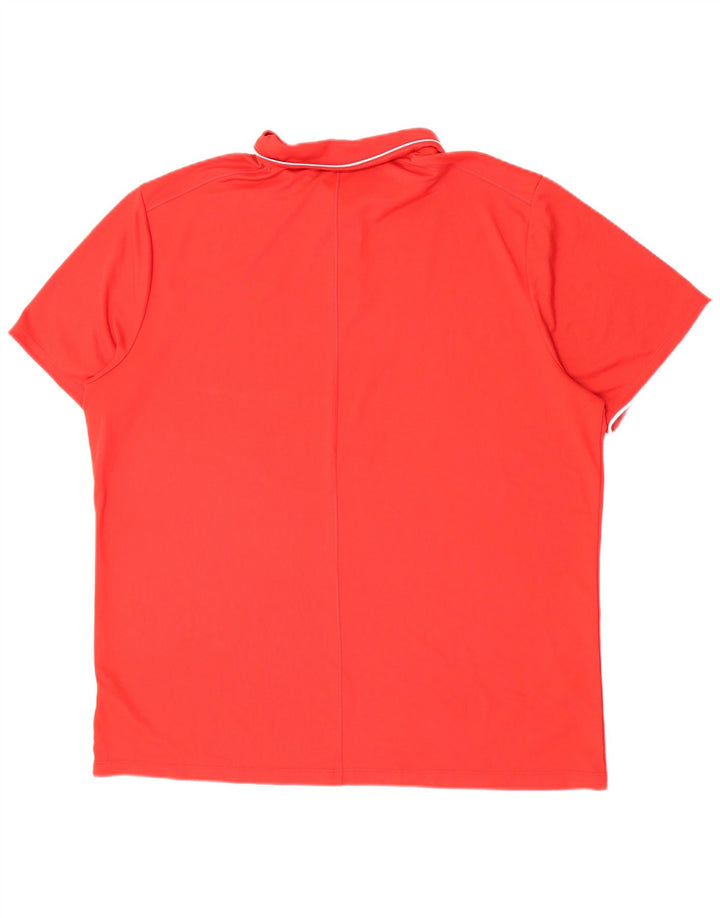 Nike Mens Regular Fit pólóing 2XL piros poliészter