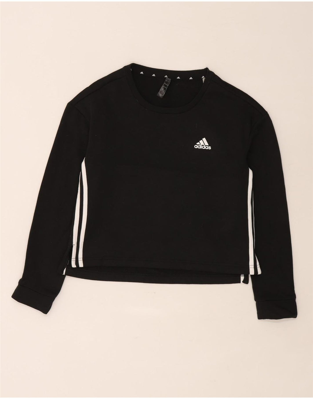 Bluza damska Adidas Jumper UK 8/10 Mały czarny poliester