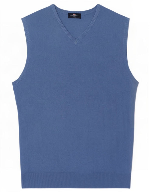 Marks & Spencer Mens Blue Harbour Vest Tank Top Large Acrylic