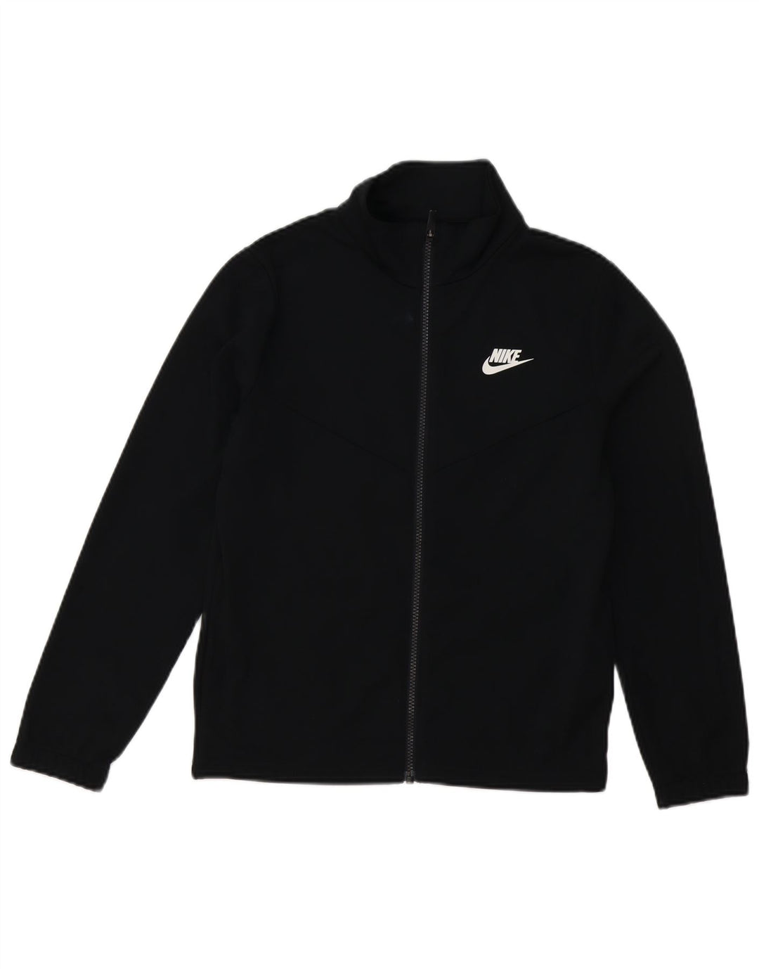 Nike Boys Graphic Chándal Top Chaqueta 12-13 años Grande Negro Poliéster