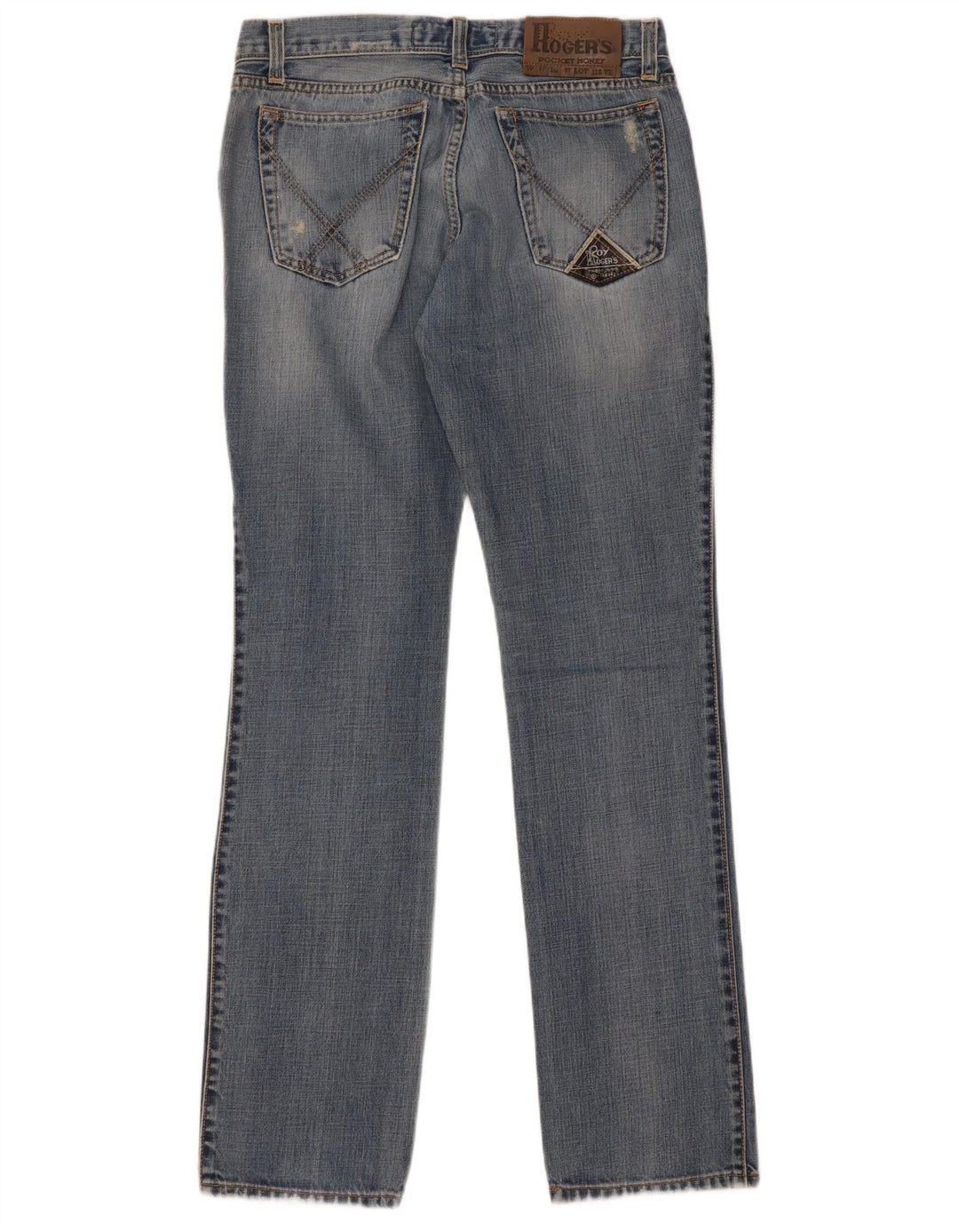 Roy Rogers Mens Distressed Slim Jeans W31 L34 Blue Cotton