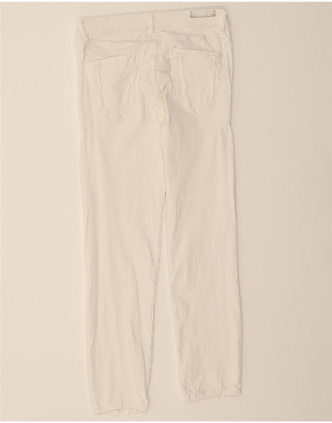 ZARA Womens Straight Jeans W28 L26 White Vintage Zara and Second-Hand Zara from Messina Hembry 