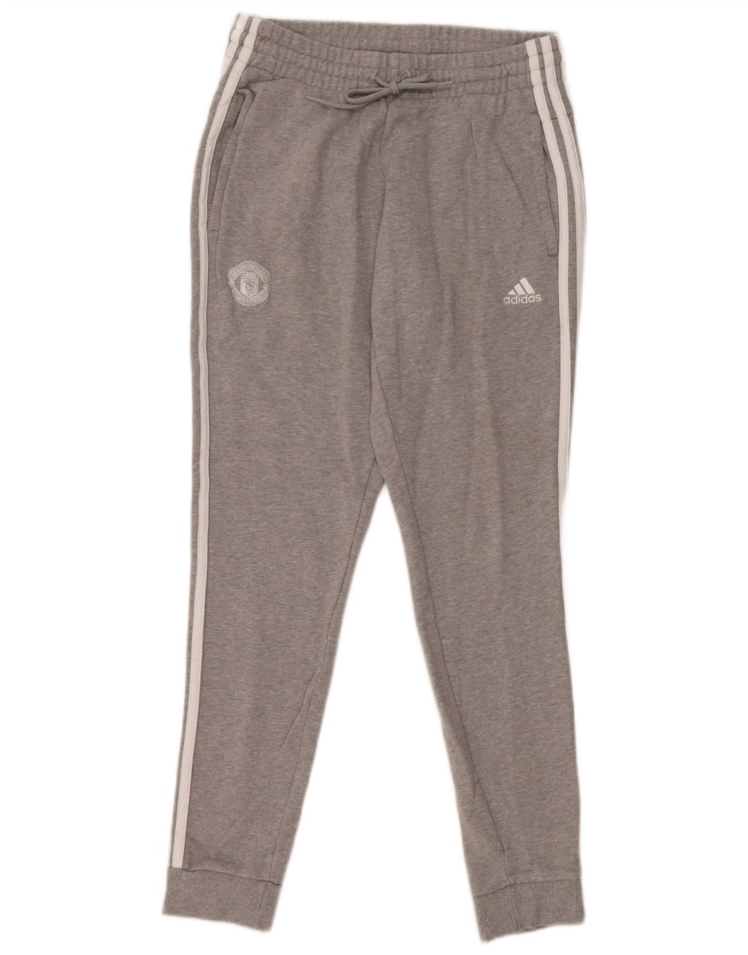 Adidas Womens Tracksuit Trousers Joggers UK 12/14 Medium Grey