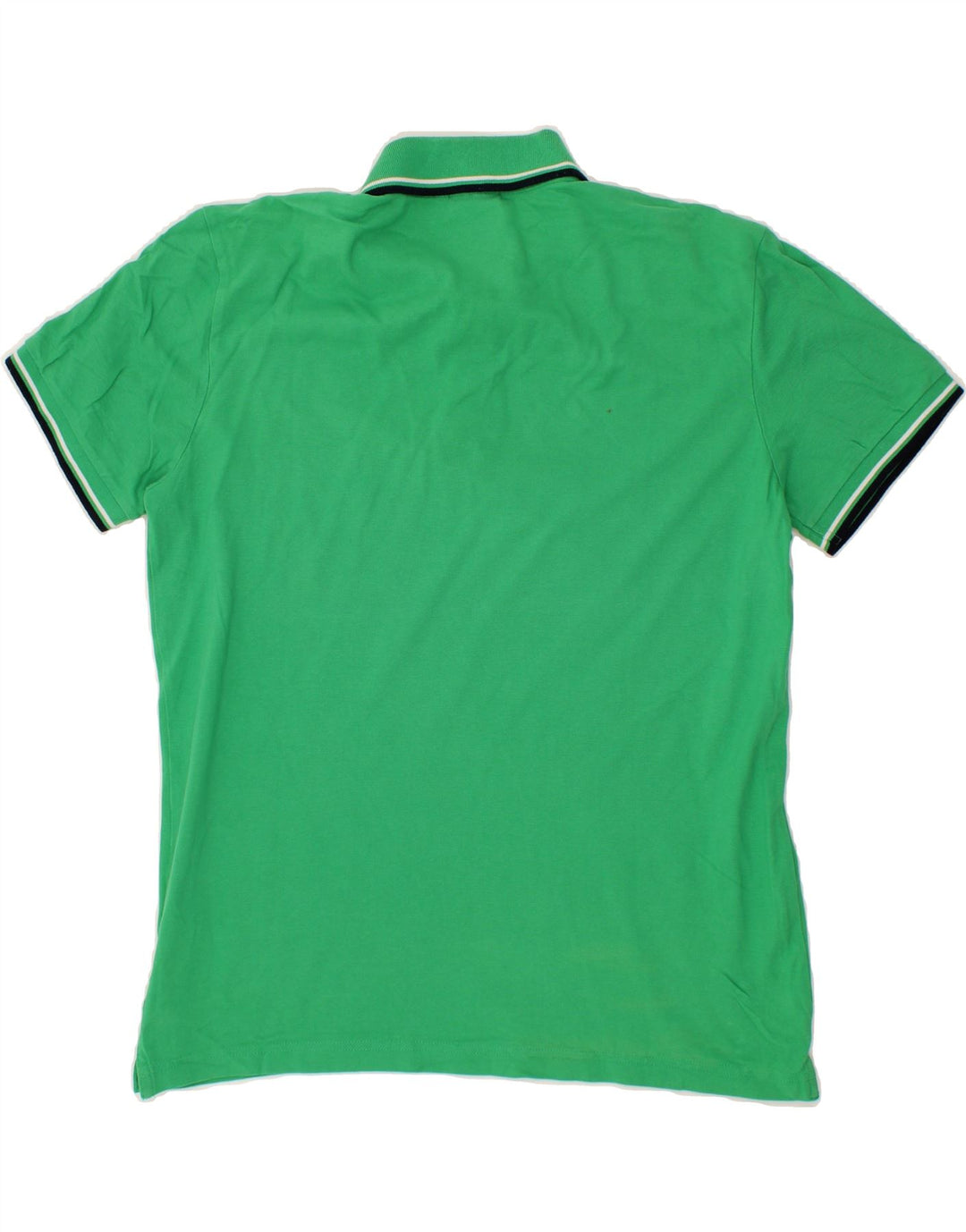DIADORA Mens Polo Shirt XL Green Cotton Vintage Diadora and Second-Hand Diadora from Messina Hembry 