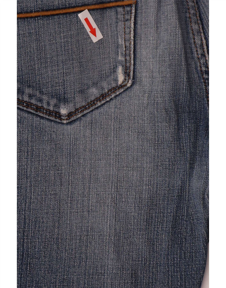 Marks & Spencer Mens Regular Straight Jeans W34 L29 Blue Cotton