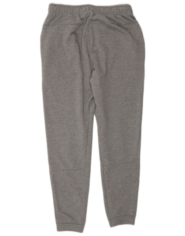 Pantaloni da tuta da uomo Nike Joggers piccoli in poliestere grigio