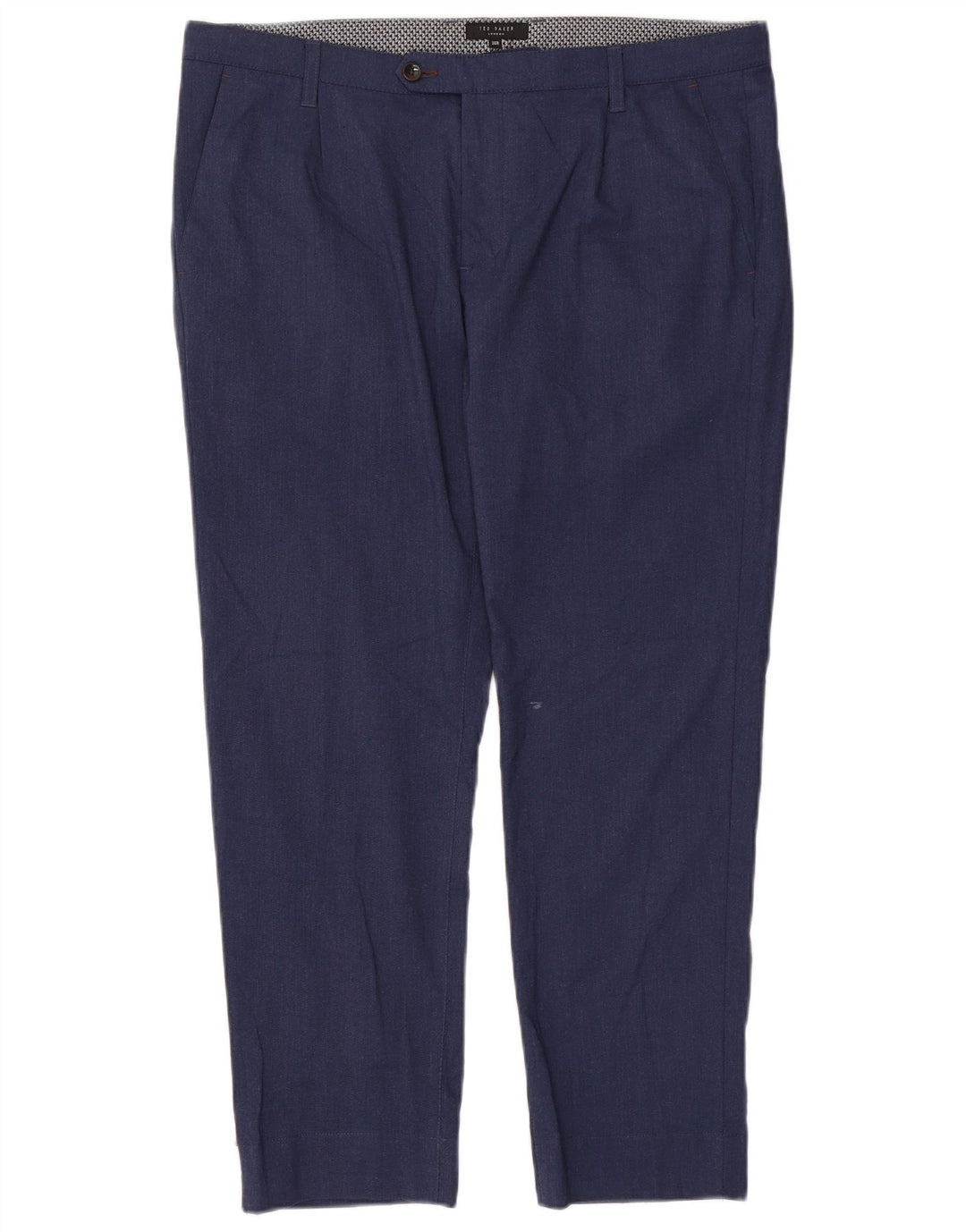 Ted Baker Slim-Anzughose für Herren, W36, L28, Marineblau, Polyester