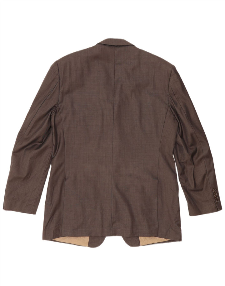 Giacca blazer a 3 bottoni Marks & Spencer da uomo UK 40 grande lana grigia