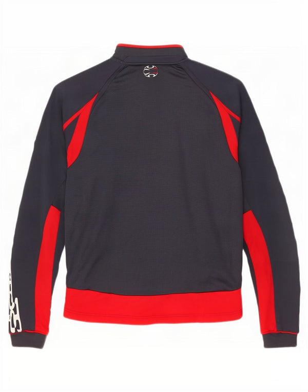 Adidas Mens Liverpool Graphic Top Manga Larga Reino Unido 44/46 Grande Azul Marino
