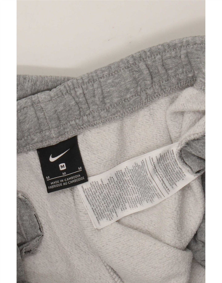Nike Mens Tracksuit Trousers Joggers Medium  Grey Cotton