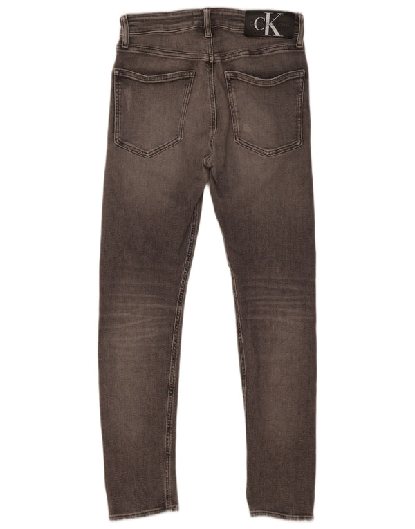 Calvin Klein Mens Skinny Jeans W30 L30 szürke pamut