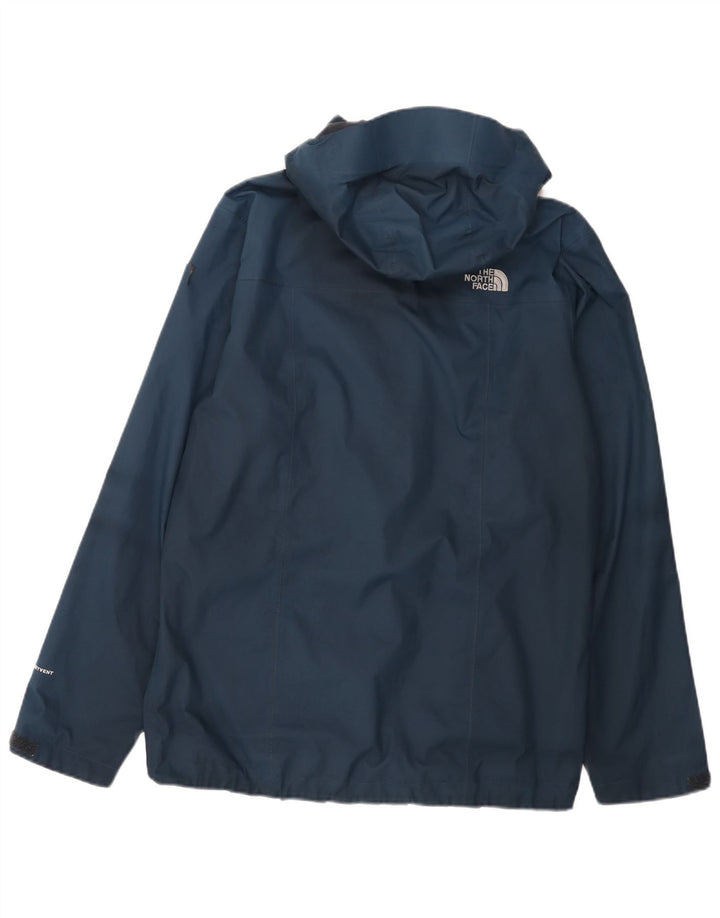 Мужская дождевик с капюшоном The North Face UK 38, средний темно-синий полиэстер