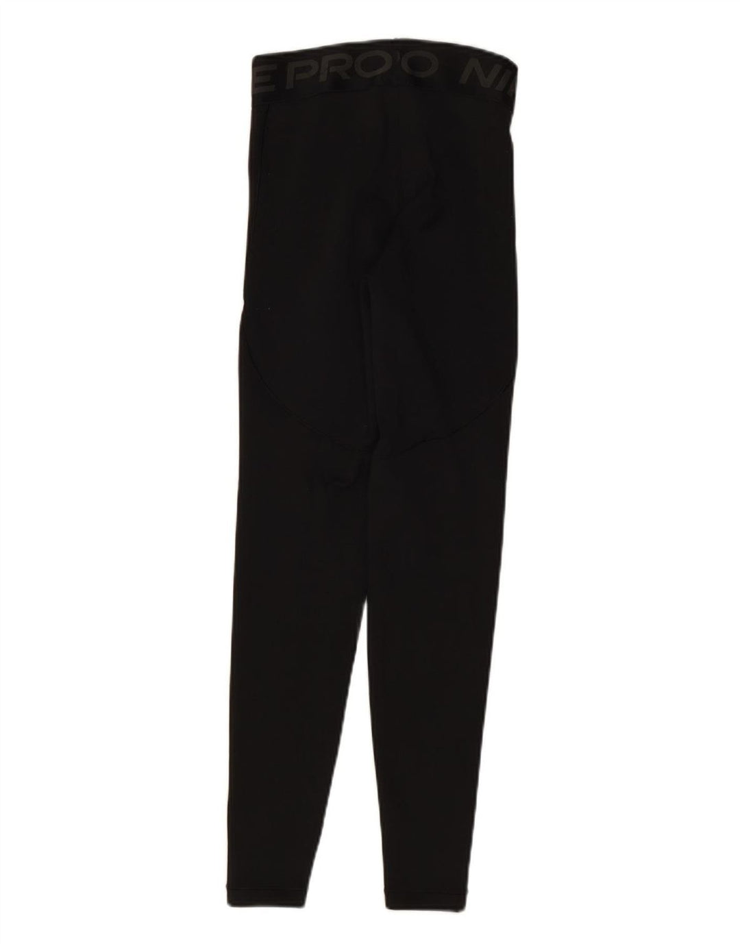 NIKE Womens Dri Fit Graphic Leggings UK 4 XS  Black Polyester